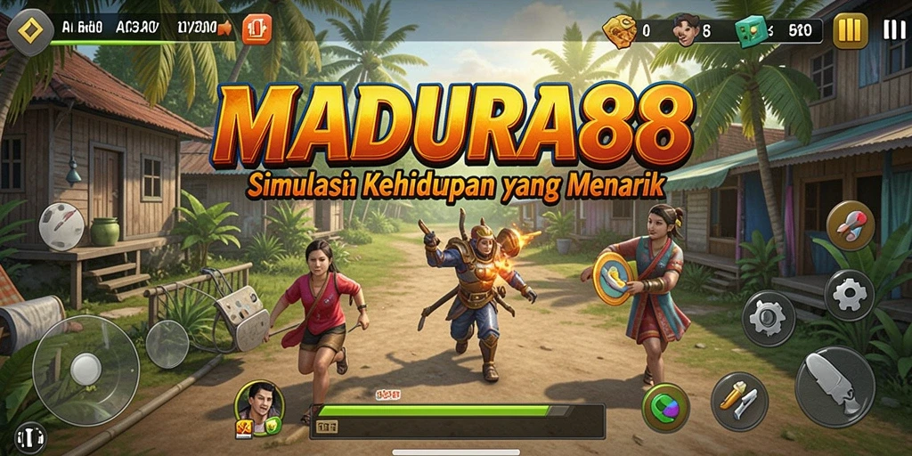 Tampilan gameplay MADURA88 yang menarik dan dinamis.