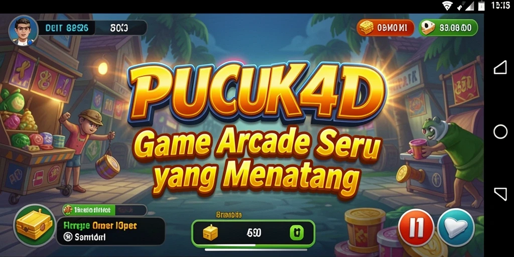 Tampilan menarik gameplay PUCUK4D yang mengasyikkan.