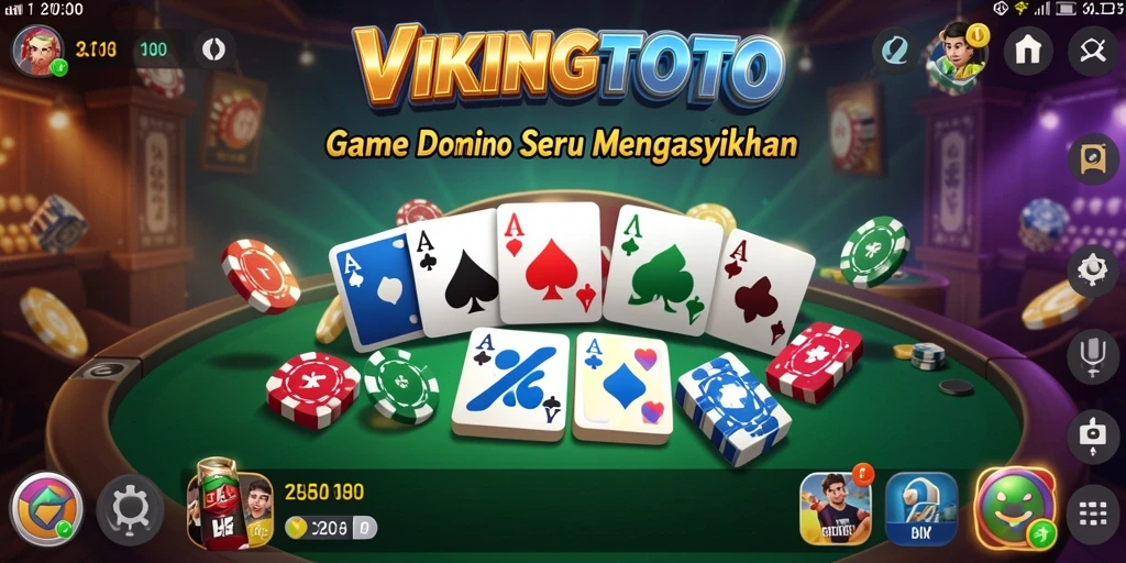 Gameplay VIKINGTOTO yang seru dan menantang dalam permainan Domino.